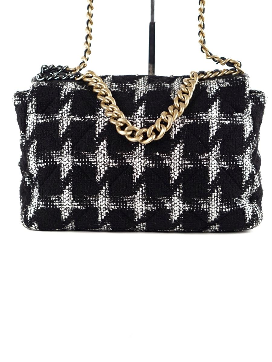 UMHÄNGETASCHE - CHANEL 19 LARGE SINGLE FLAP