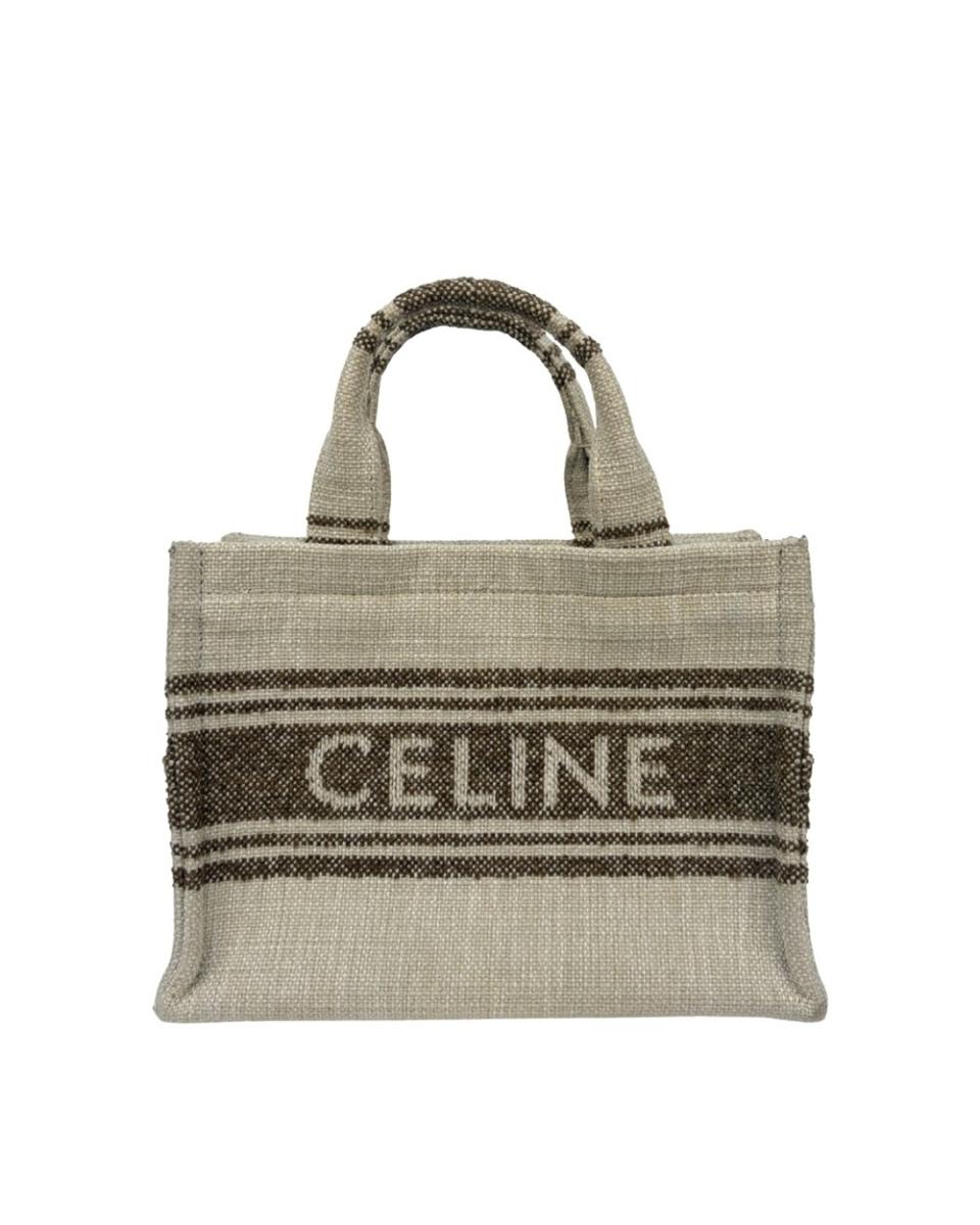 SHOPPER - CELINE SMALL CABAS THAIS BRAUN BEIGE