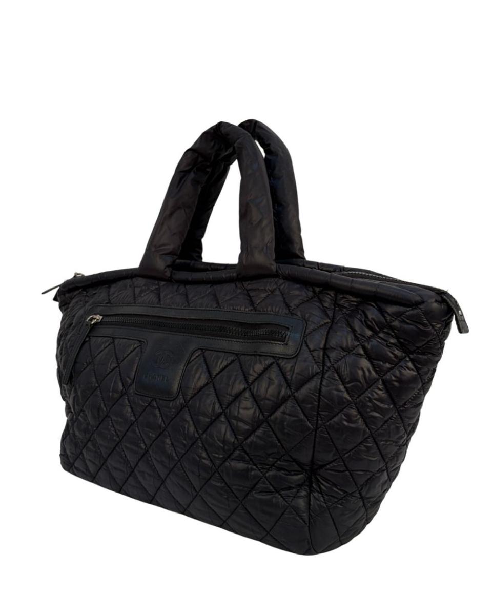HENKELTASCHEN - CHANEL COCO COCOON NYLON SCHWARZ
