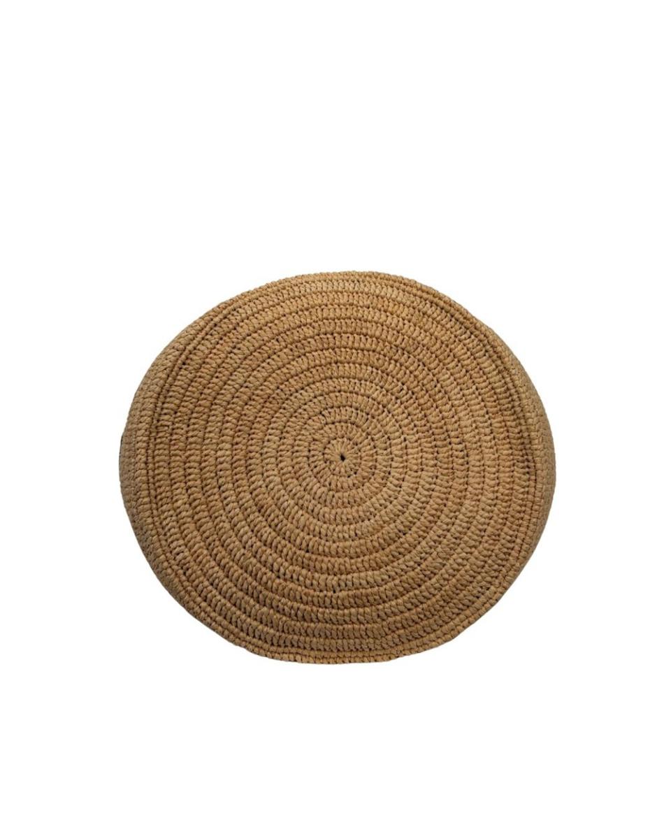 HENKELTASCHEN - CELINE RAFFIA BASKET BAG