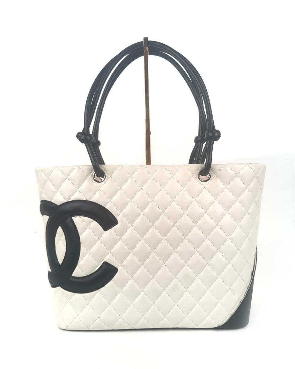 HENKELTASCHEN - CHANEL CAMBON TOTE WEISS
