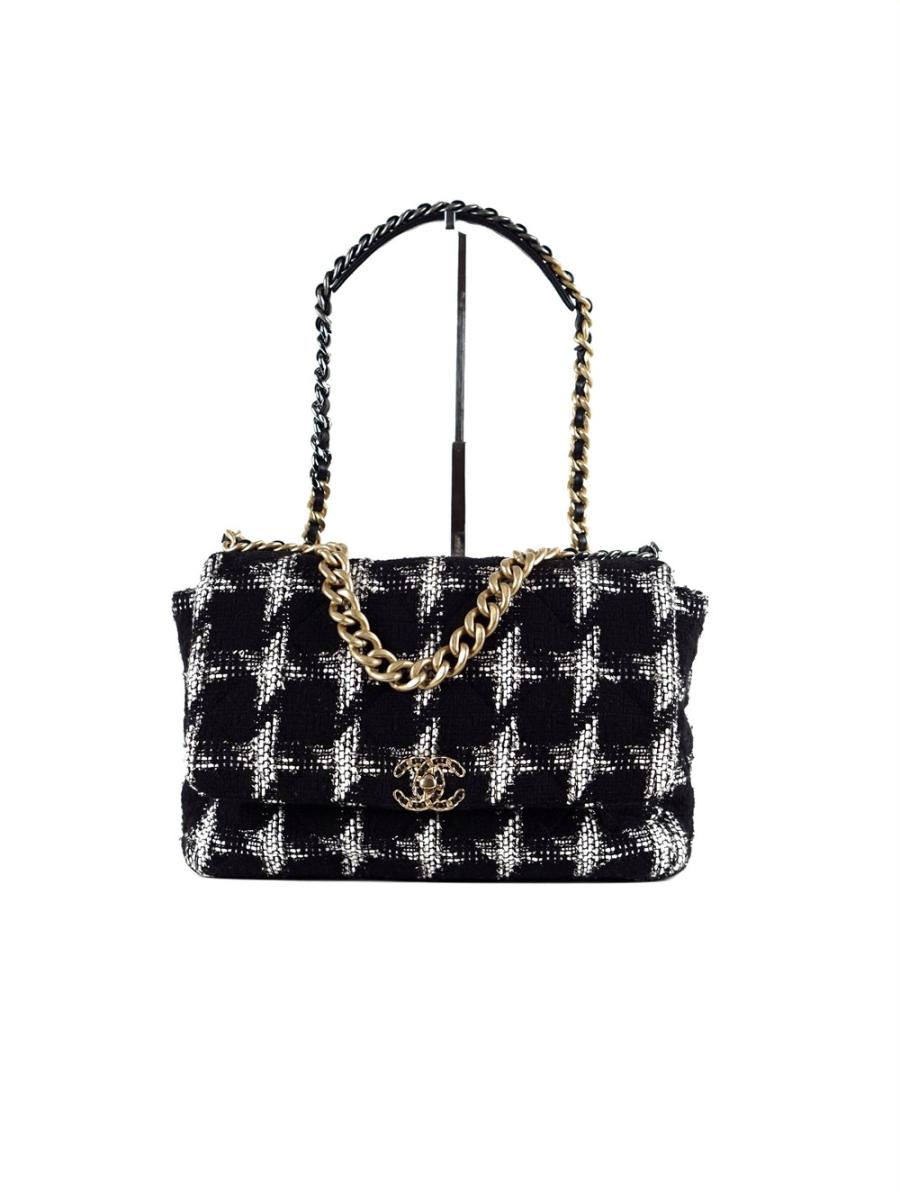 UMHÄNGETASCHE - CHANEL 19 LARGE SINGLE FLAP