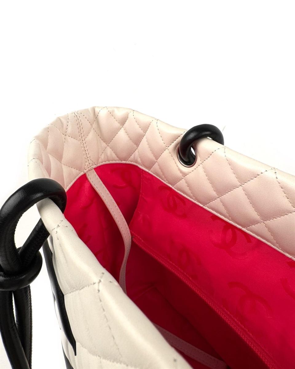 HENKELTASCHEN - CHANEL CAMBON TOTE WEISS