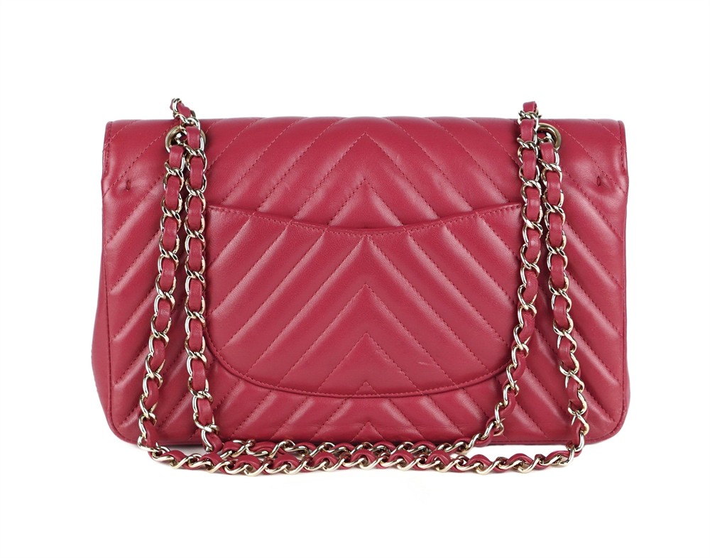 SCHULTERTASCHE - CHANEL CLASSIC DOUBLE FLAP MEDIUM PINK