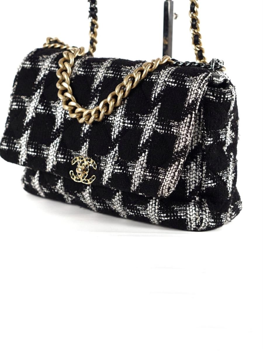 UMHÄNGETASCHE - CHANEL 19 LARGE SINGLE FLAP