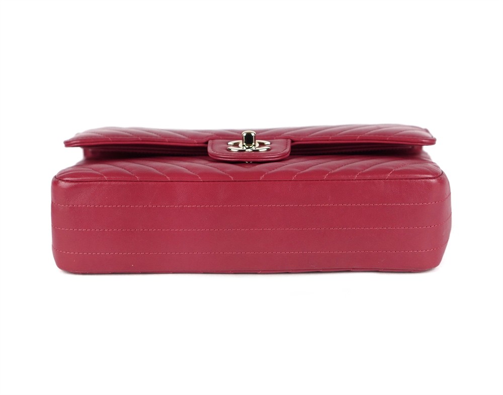 SCHULTERTASCHE - CHANEL CLASSIC DOUBLE FLAP MEDIUM PINK