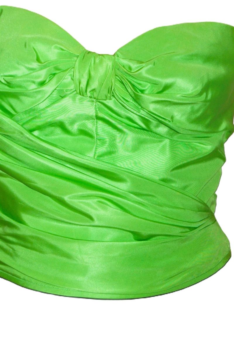 SHIRTS - UNGARO BUSTIER SEIDENTOP GRÜN
